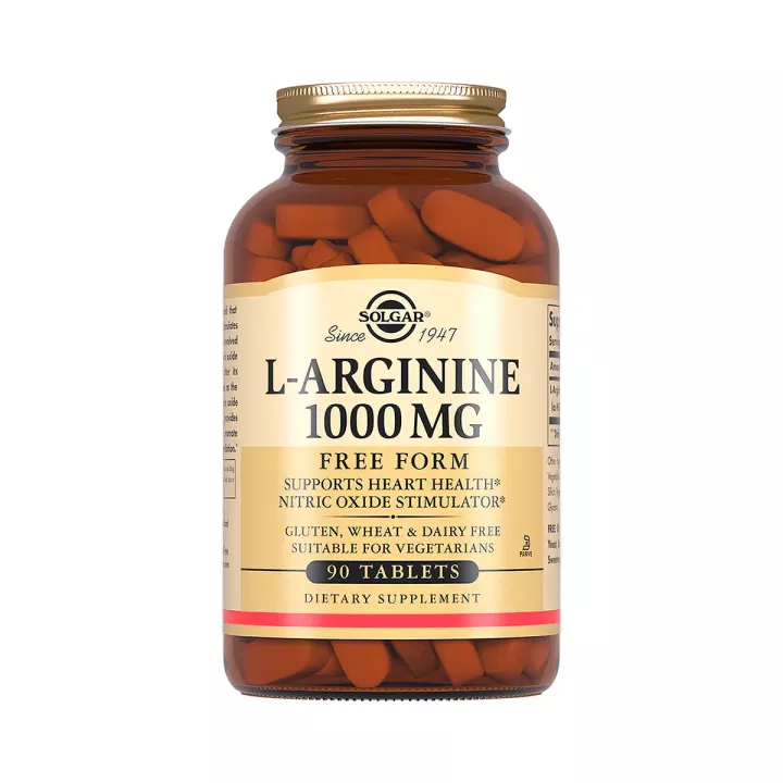 L-Аргинин 1000 мг таблетки 90 шт Solgar