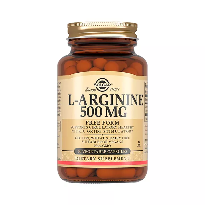 L-Аргинин 500 мг капсулы 50 шт Solgar