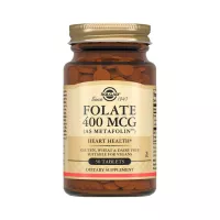 Фолат Метафолин 400 мкг таблетки 50 шт Solgar