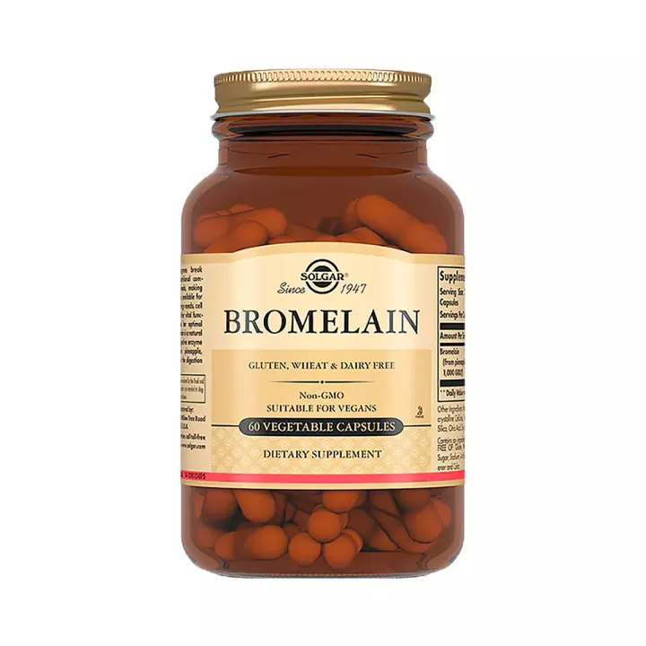 Бромелайн капсулы 60 шт Solgar