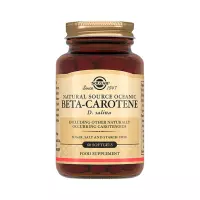 Бета-каротин из океанической водоросли D.Salina капсулы 60 шт Solgar