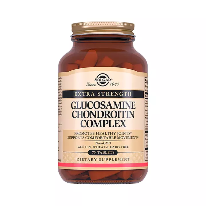 Глюкозамин-Хондроитин плюс таблетки 75 шт Solgar