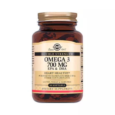 Двойная Омега-3 ЭПК и ДГК 700 мг капсулы 30 шт Solgar