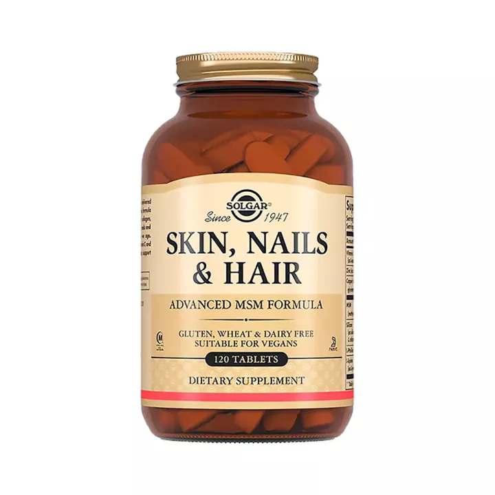 Кожа, ногти, волосы таблетки 120 шт Solgar