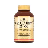 Легкодоступное железо Джентл Айрон 25 мг капсулы 180 шт Solgar