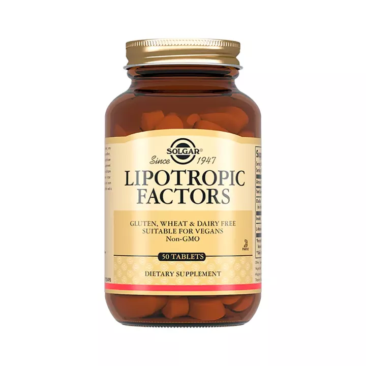 Липотропный фактор таблетки 50 шт Solgar
