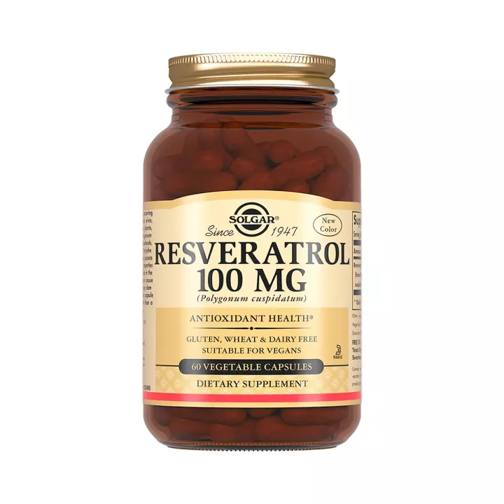 Ресвератрол 100 мг капсулы 60 шт Solgar