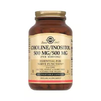 Холин/Инозитол 500 мг+500 мг капсулы 100 шт Solgar