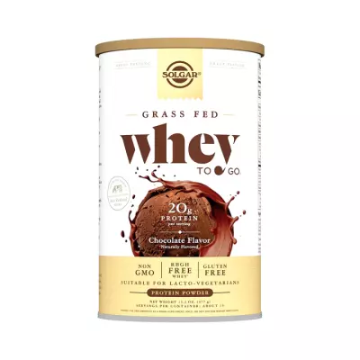 Белковая сыворотка Вэй ту гоу шоколад порошок 377 г банка 1 шт Solgar