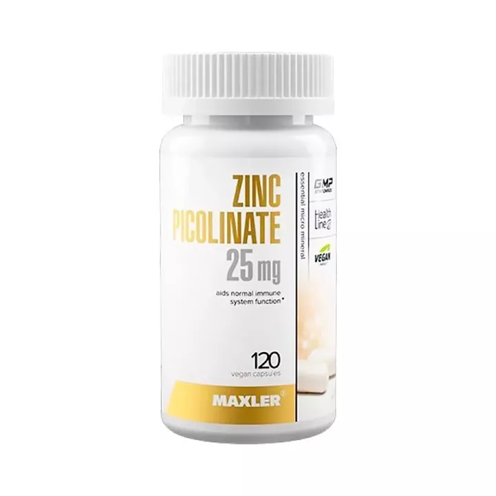 Цинк Пиколинат 25 мг капсулы 0,25 г 120 шт Maxler