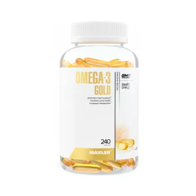 Омега-3 Голд капсулы гелевые 1,34 г 240 шт Maxler