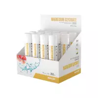 Магнезиум Глицинат Ликвид клубника жидкость 25 мл шот 1 шт Maxler