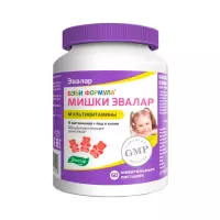 Бэби Формула Мишки Мультивитамины пастилки жевательные для детей 2 г 60 шт Эвалар