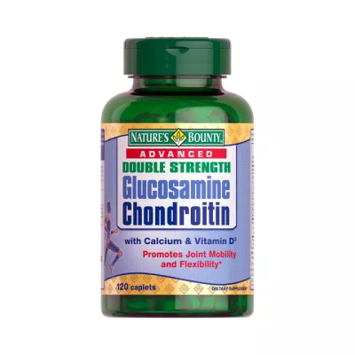 Глюкозамин-Хондроитин Плюс с кальцием и витамином D таблетки 120 шт Naturе's Bounty