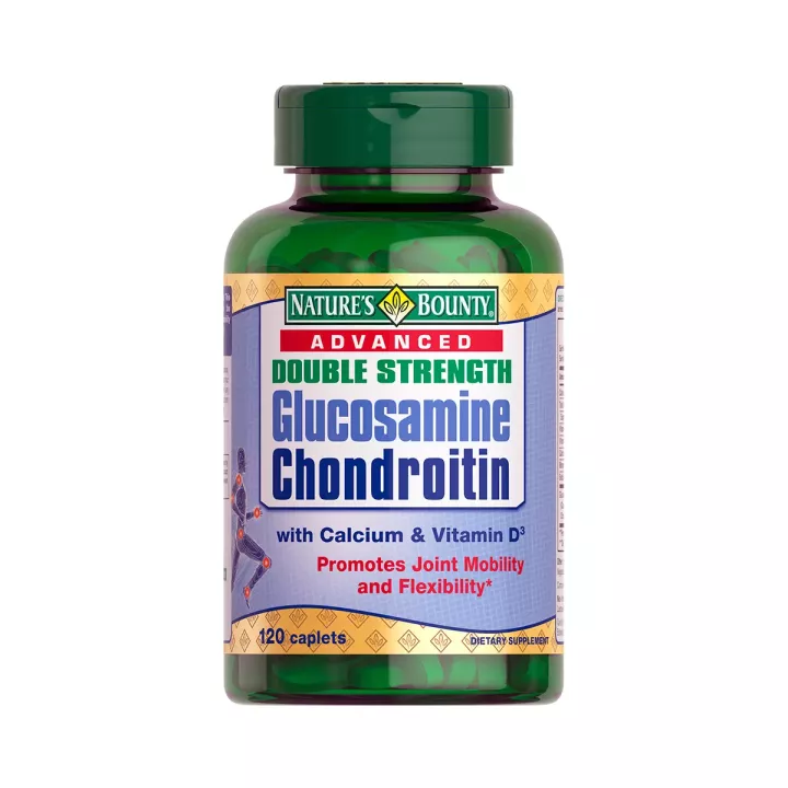 Глюкозамин-Хондроитин Плюс с кальцием и витамином D таблетки 120 шт Naturе's Bounty