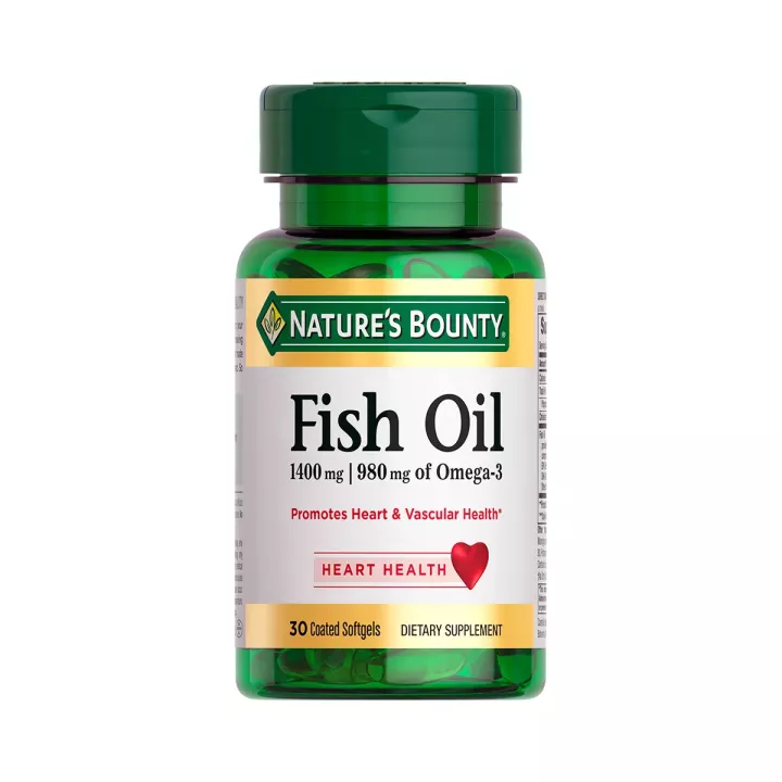 Рыбий жир 1400 мг Омега-3 капсулы 30 шт Naturе's Bounty