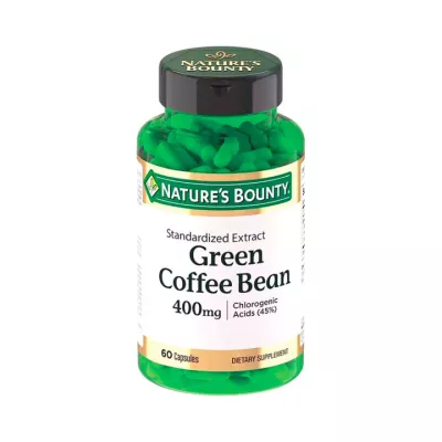 Зеленые кофейные зерна 400 мг капсулы 60 шт Naturе's Bounty