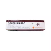 Клотримазол 1 % крем 20 г туба 1 шт