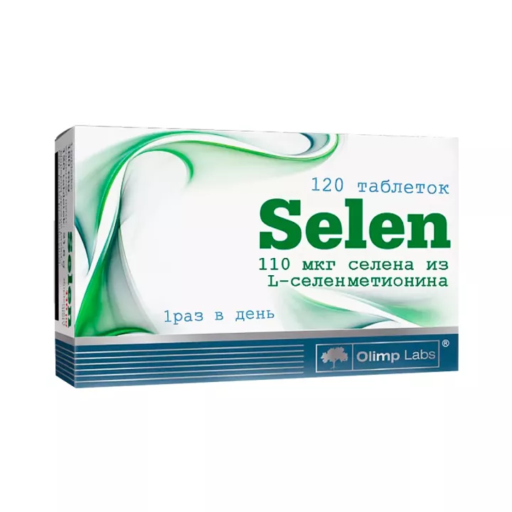 Селен 110 мкг таблетки 120 шт Olimp Labs