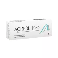 Акриол Про 2,5 %+2,5 % крем для местного и наружного применения 5 г туба 1 шт