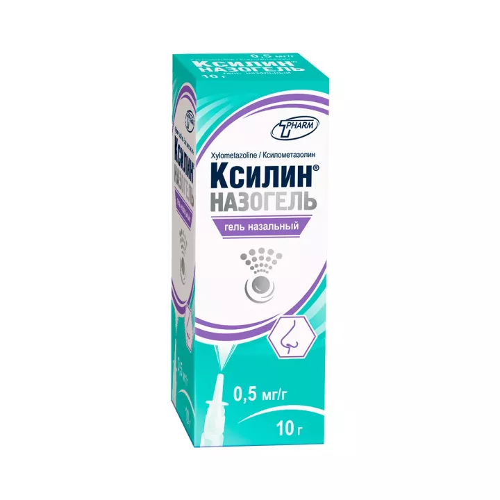 Ксилин Назогель 0,5 мг/г гель назальный 10 г флакон 1 шт