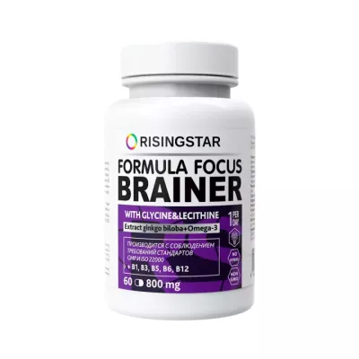 ФокусБрейнер капсулы 800 мг 60 шт Risingstar