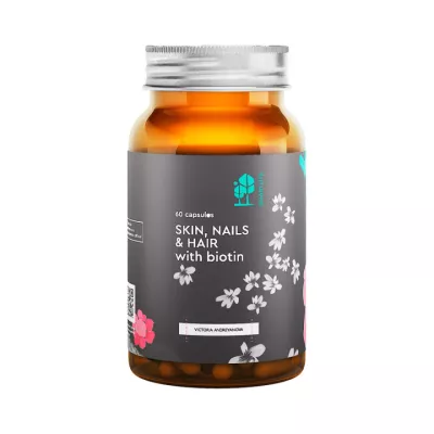 Кожа, ногти, волосы с биотином капсулы 800 мг 60 шт SmartLife