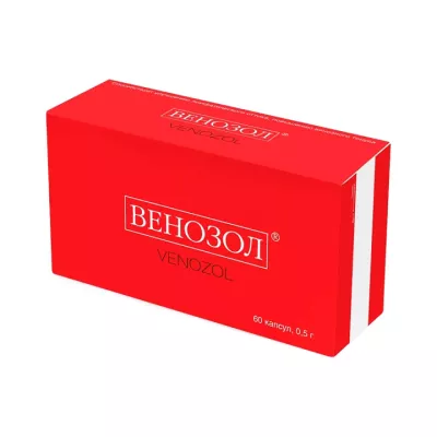 Венозол капсулы 0,5 г 60 шт ВИС