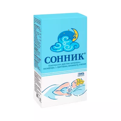 Сонник капсулы 0,3 г 36 шт ВИС