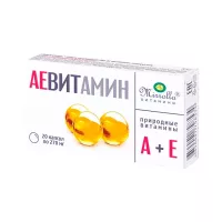 АЕ Витамин Мирролла с природными витаминами капсулы 270 мг 20 шт