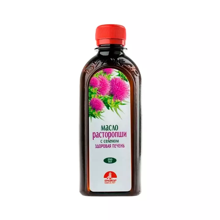 Масло расторопши с селеном 250 мл флакон 1 шт Биокор