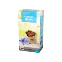 Семена льна 200 г пачка 1 шт Real Caps