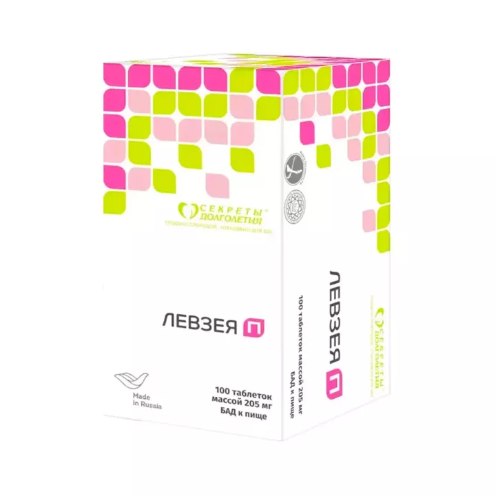 Левзея П таблетки 205 мг 100 шт Парафарм