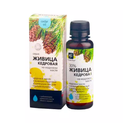 Живица кедровая на кедровом масле масло 100 мл флакон 1 шт Сашера-Мед