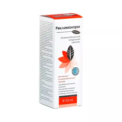 Реклиманорм капли для приема внутрь 50 мл флакон 1 шт Сашера-Мед
