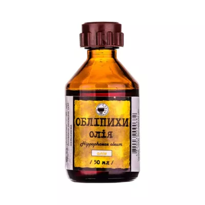 Облепиховое масло для приема внутрь, местно и наружно 50 мл флакон 1 шт