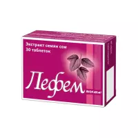 Лефем 100 мг таблетки покрытые оболочкой 30 шт