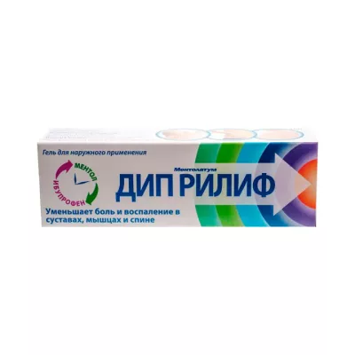 Дип Рилиф гель для наружного применения 15 г туба 1 шт