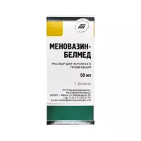 Меновазин-Белмед раствор для наружного применения 50 мл флакон 1 шт
