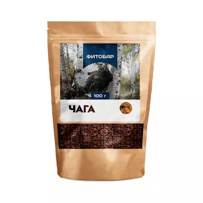 Чайный напиток Фитобар №32 Чага 100 г пакет 1 шт СОИК