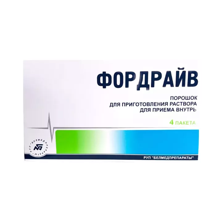 Фордрайв порошок для приготовления раствора для приема внутрь пакет 4 шт