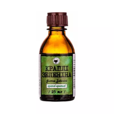 Зеленина капли-ЖФФ капли для приема внутрь 25 мл флакон-капельница 1 шт