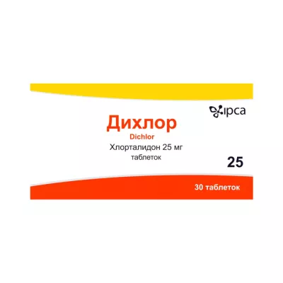 Дихлор 25 мг таблетки 30 шт