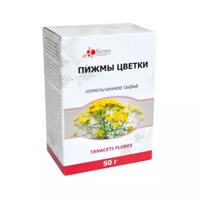 Пижмы цветки сырье измельченное 50 г пачка 1 шт