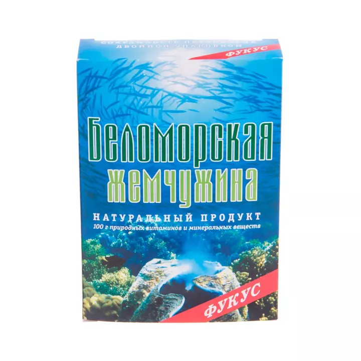Фукус 100 г пачка 1 шт Беломорская жемчужина