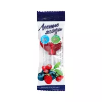 Петушок Леденцовая карамель с цинком и витамином С лесные ягоды 17 г 1 шт Гуслица