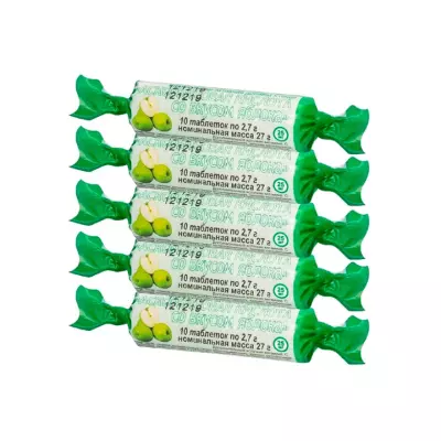 Аскорбиновая кислота яблоко таблетки 10 шт Биотерра