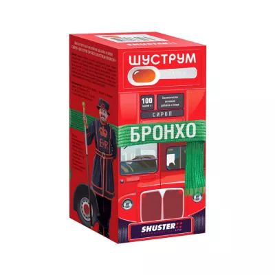 Шуструм Бронхо сироп 100 мл флакон 1 шт Dr. Shuster