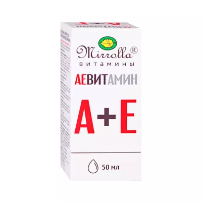 АЕ Витамин Мирролла с природными витаминами жидкость 50 мл флакон 1 шт