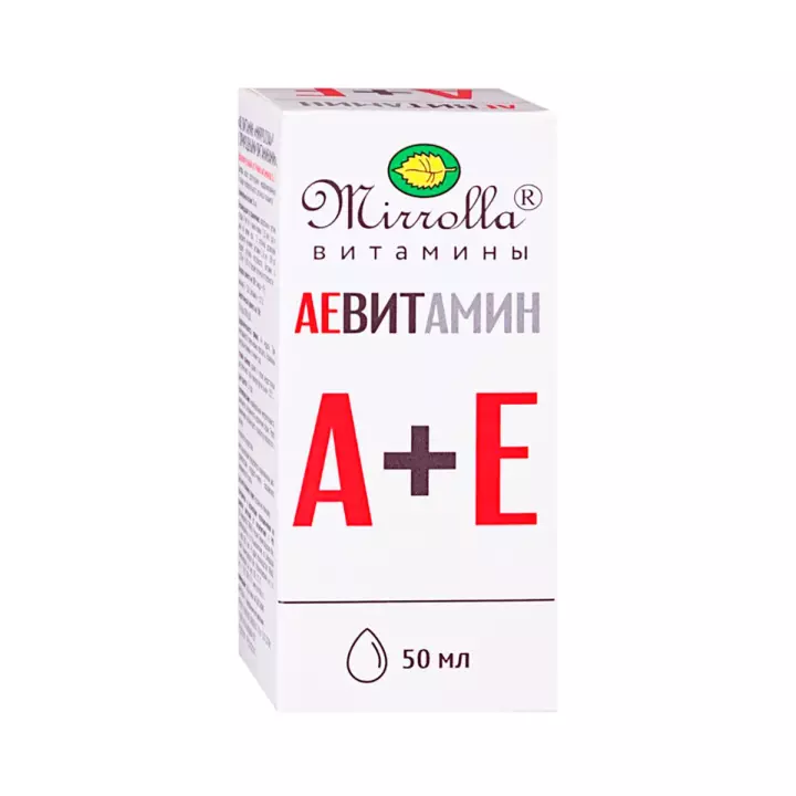 АЕ Витамин Мирролла с природными витаминами жидкость 50 мл флакон 1 шт